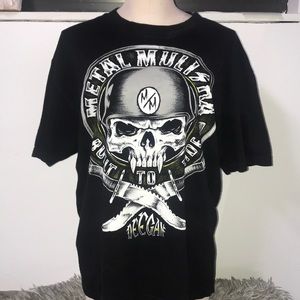 metal mulisha skull tee